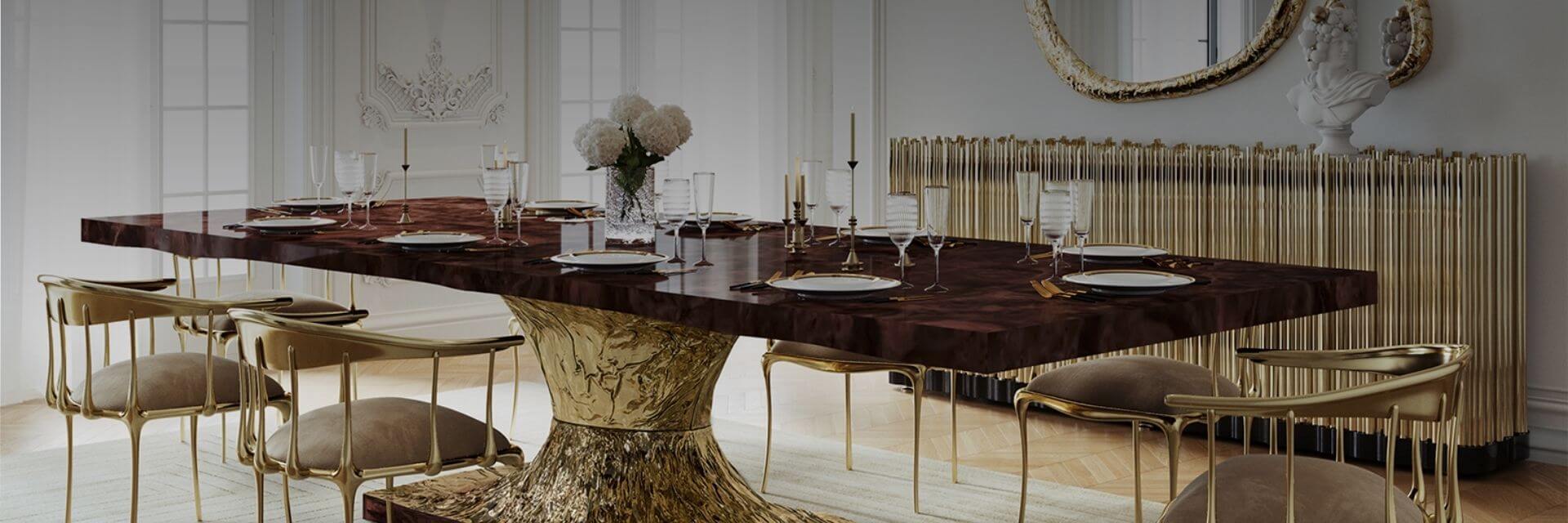 Mobília única para espaços icónicos