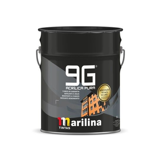 Tinta para fachadas acrlica pura 9G