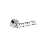Puxador com roseta Link Silver