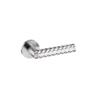Puxador com roseta Link Silver