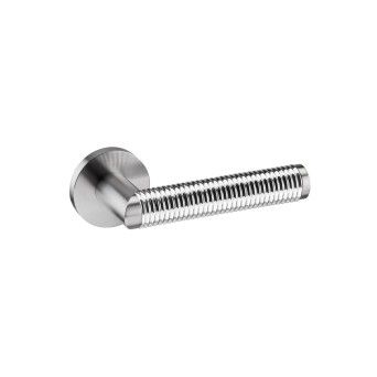 Puxador com roseta Link Silver
