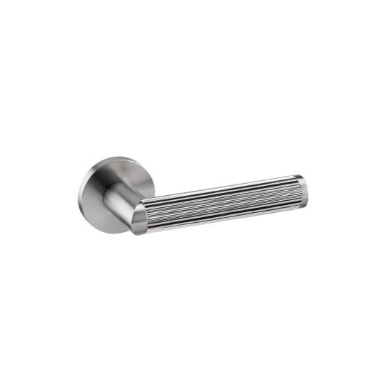 Puxador com roseta Link Silver