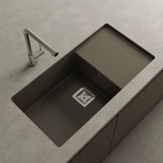 Sink Zie Roc Stone gloss with drainer