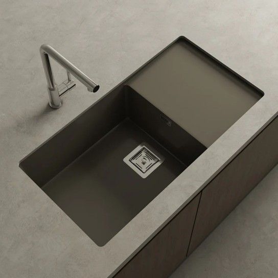 Sink Zie Roc Stone matte with drainer