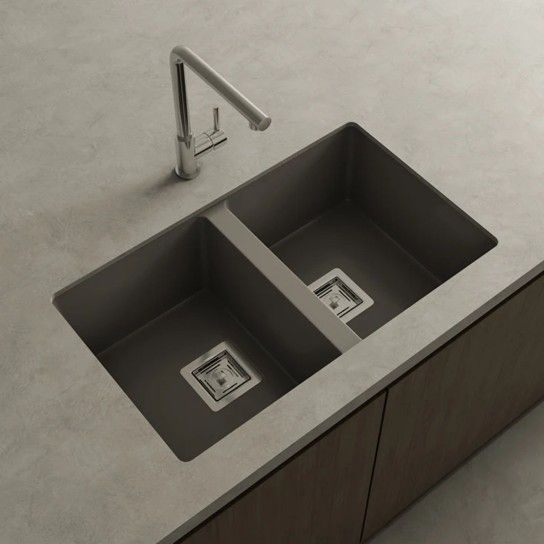 Double sink Zie Roc Stone gloss 