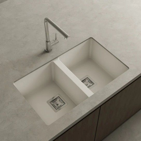 Double sink Zie Roc Stone gloss 