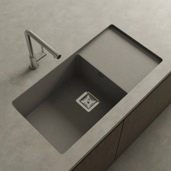 Sink Zie Hekla with drainer