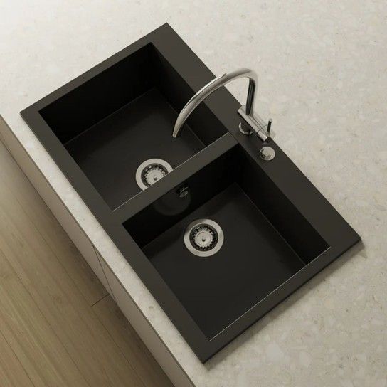 Double sink Shira Roc Stone