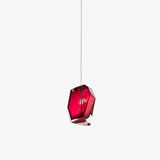 Crystal Rock Single Pendant