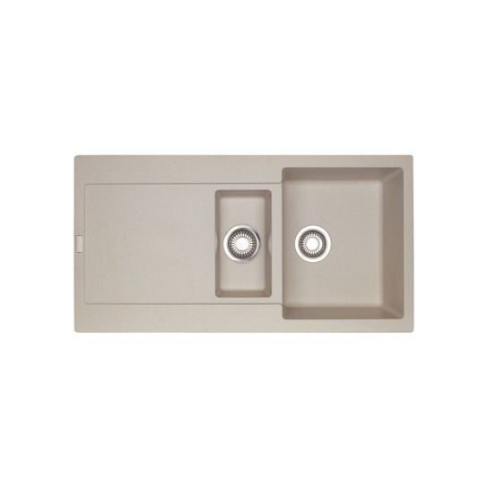 Maris double sink with drainer