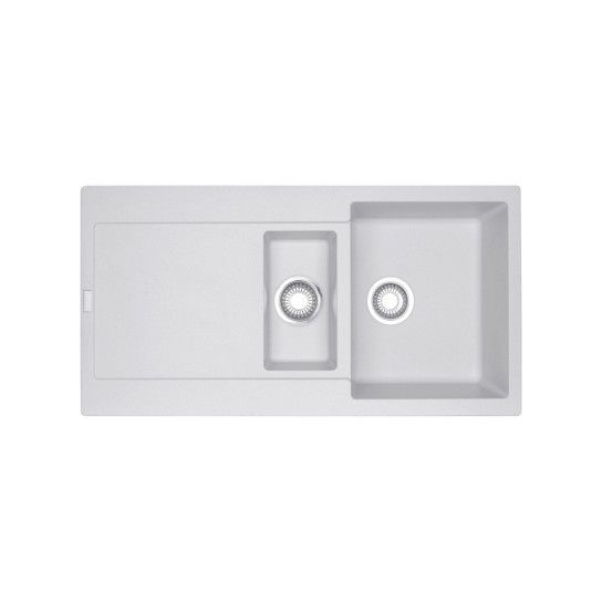 Maris double sink with drainer