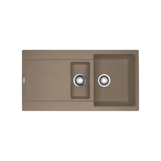 Maris double sink with drainer