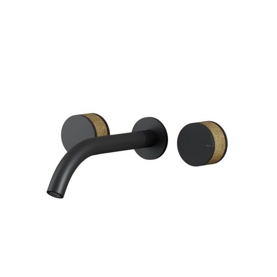 Wall-mounted basin mixer 