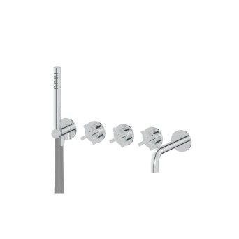 Single lever bath tap CRZ 2 outlets