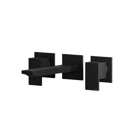 Wall-mounted basin mixer Quadra 3-hole