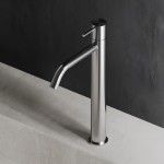 Single lever basin high tap C35