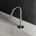 Deck-mounted U spout 20 C35