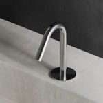 Deck-mounted V spout 10 C35