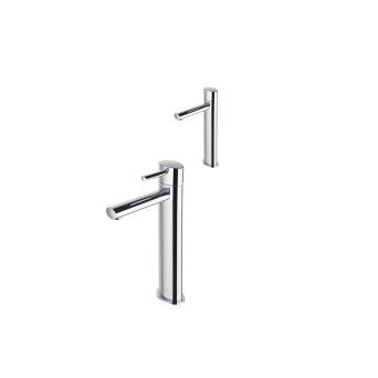 Oval tall washbasin mixer