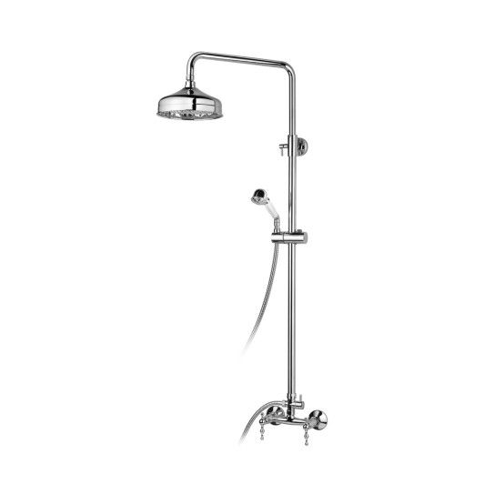 Elegance shower mixer with column