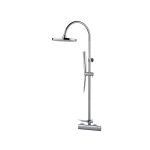 Shower Mixer with Column Oval