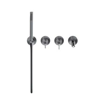 Concealed single lever bath tap C35 2 outlets Concealed single lever bath tap C35 2 outlets