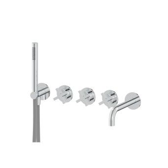 Single lever bath tap CRZ 2 outlets