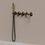 Single lever bath tap CRZ 2 outlets Single lever bath tap CRZ 2 outlets