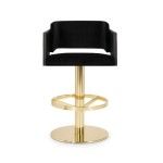Galea swivel bar chair