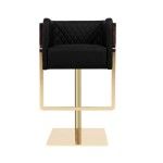 Nura swivel bar chair