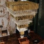 Empire Square chandelier 