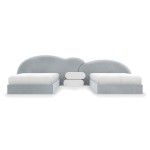Cloud II double bed