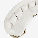 Angra curved sofa