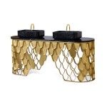 Koi double vanity cabinet