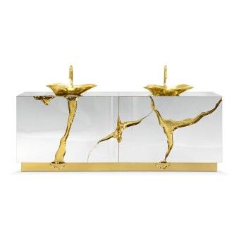 Lapiaz double vanity cabinet