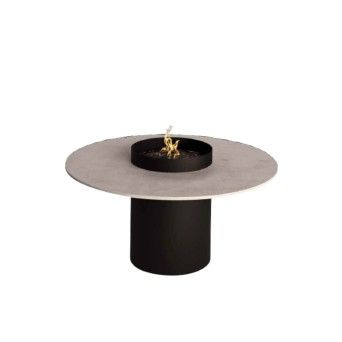 Violeta Dinner outdoor fireplace