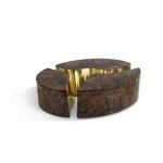 Lapiaz oval center table