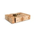 Mesa de centro quadrada Lapiaz