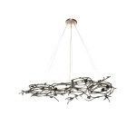 Rose Oval Chandelier