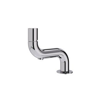 Pipeline washbasin tap